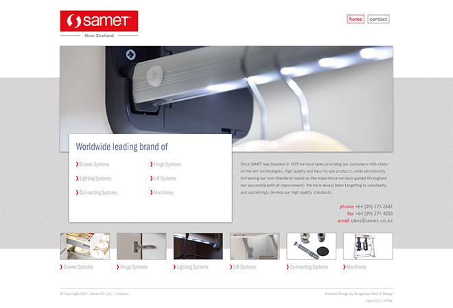 Samet NZ Ltd.: Homepage