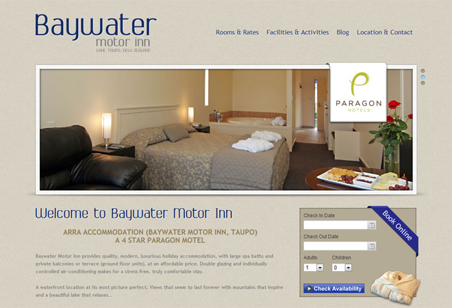 Baywater Motor Inn: Homepage