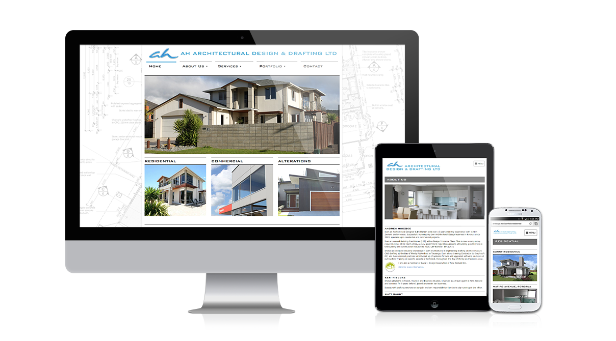AH Architectural Design & Drafting: Responsive design