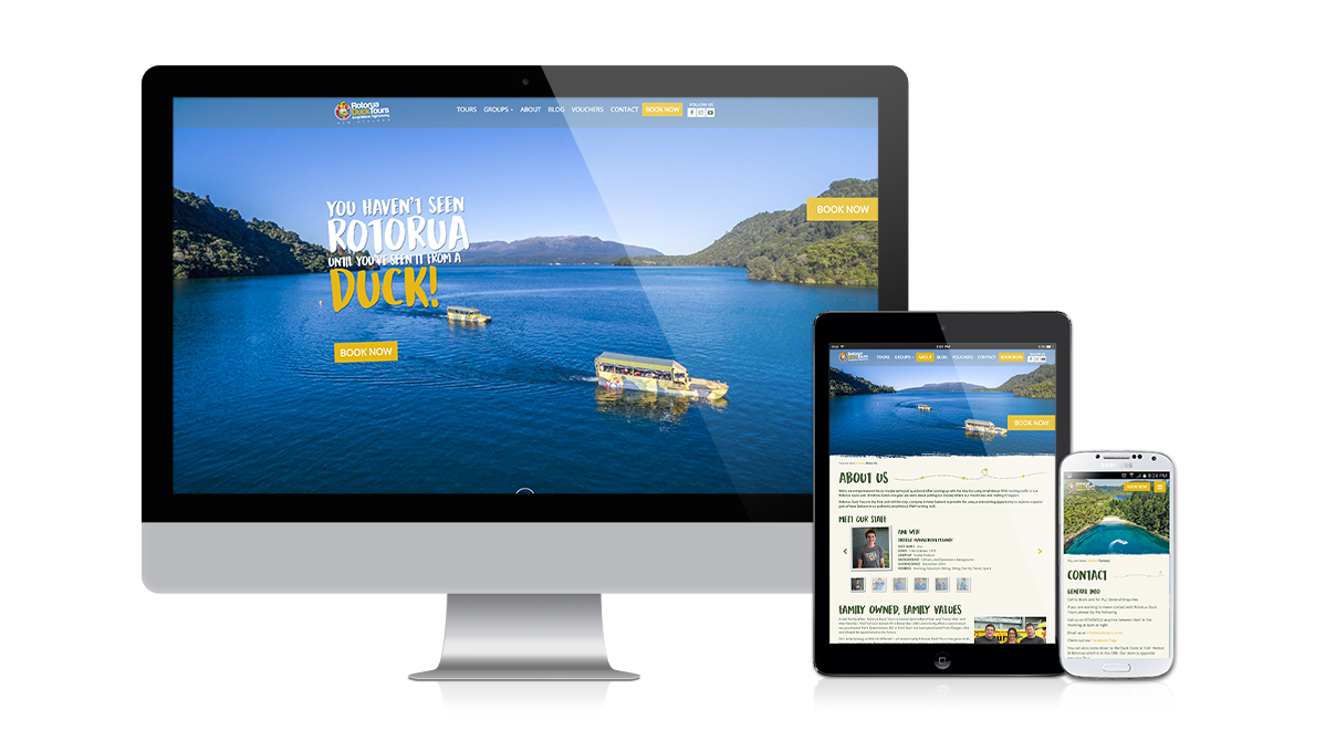 Rotorua Duck Tours: responsive_2017ducktours